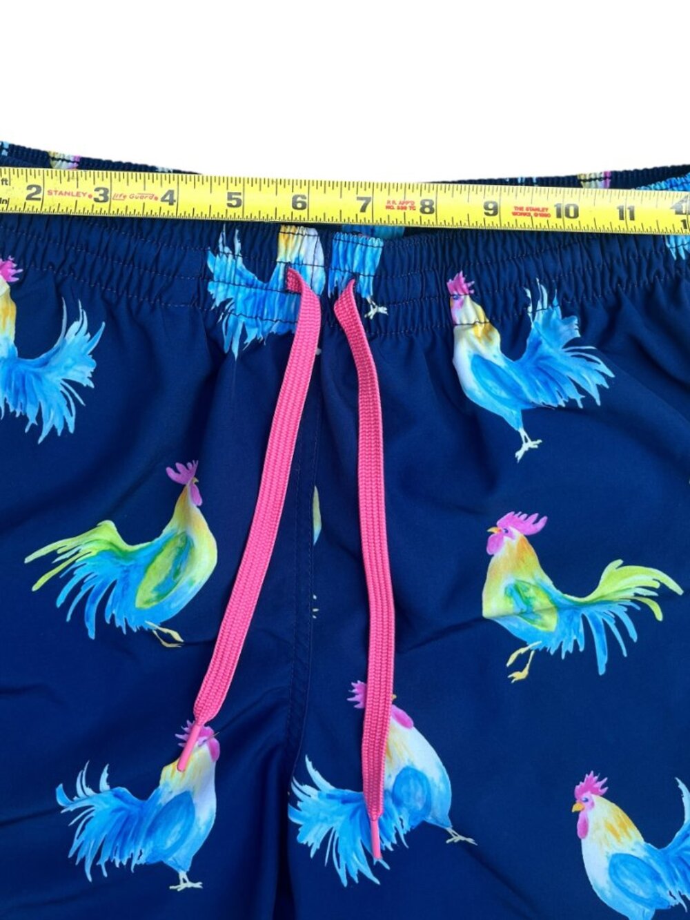 π Chubbies Fowl Plays Rooster Swim Trunks Men's M - Picture 4 of 6